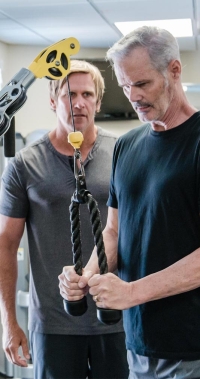 People Working Out in the Gym